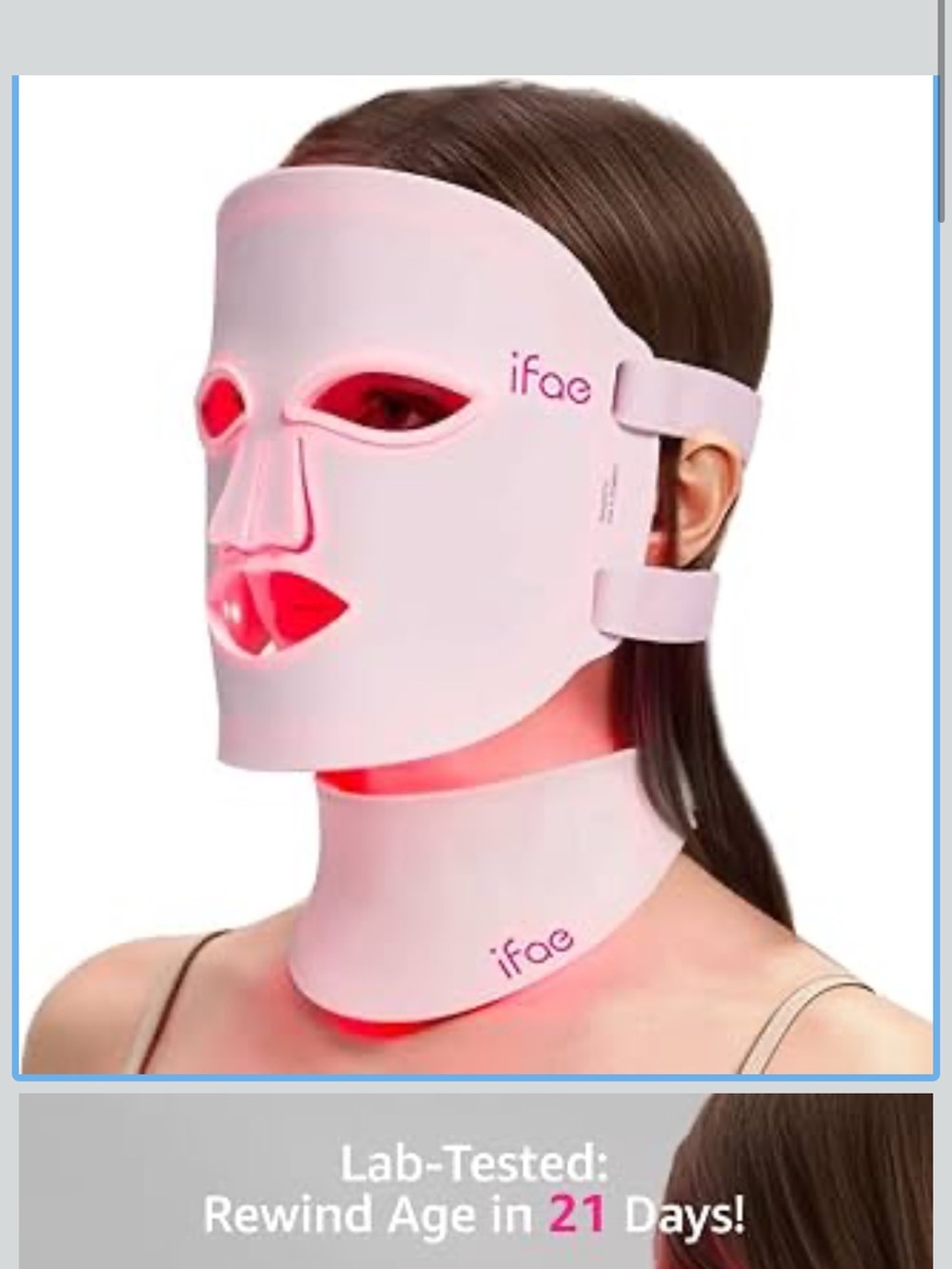 Brand new Ifae LED Face & Neck Mask - Picture 1 of 5
